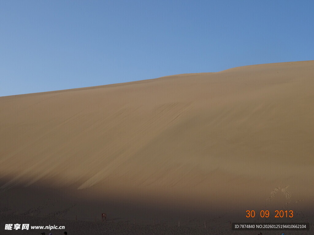 沙漠风光 沙丘连绵
