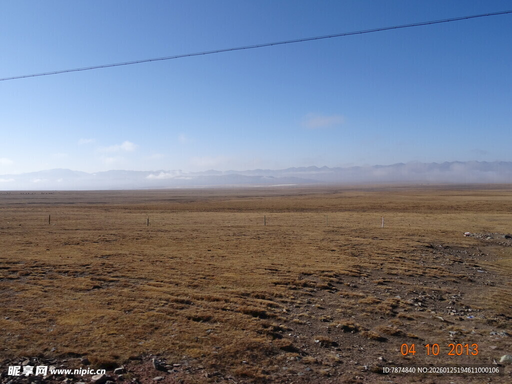 广袤荒原 天际一线
