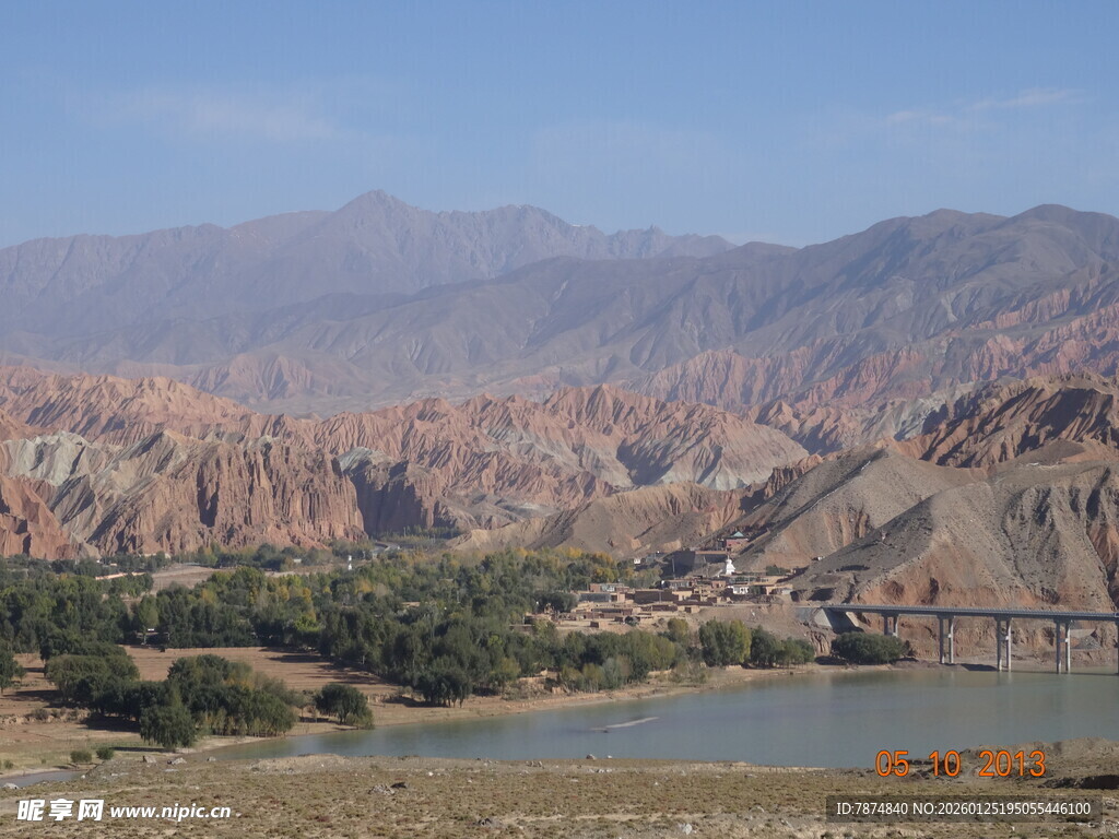 壮丽山河间的独特地貌景观
