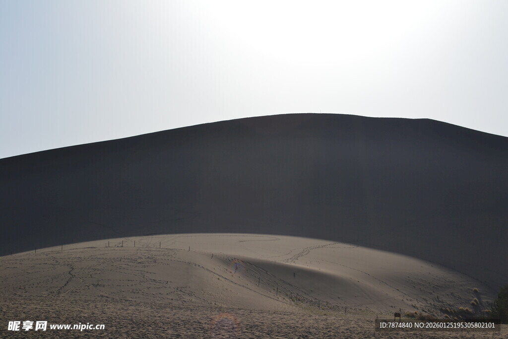 沙漠风光 沙丘连绵