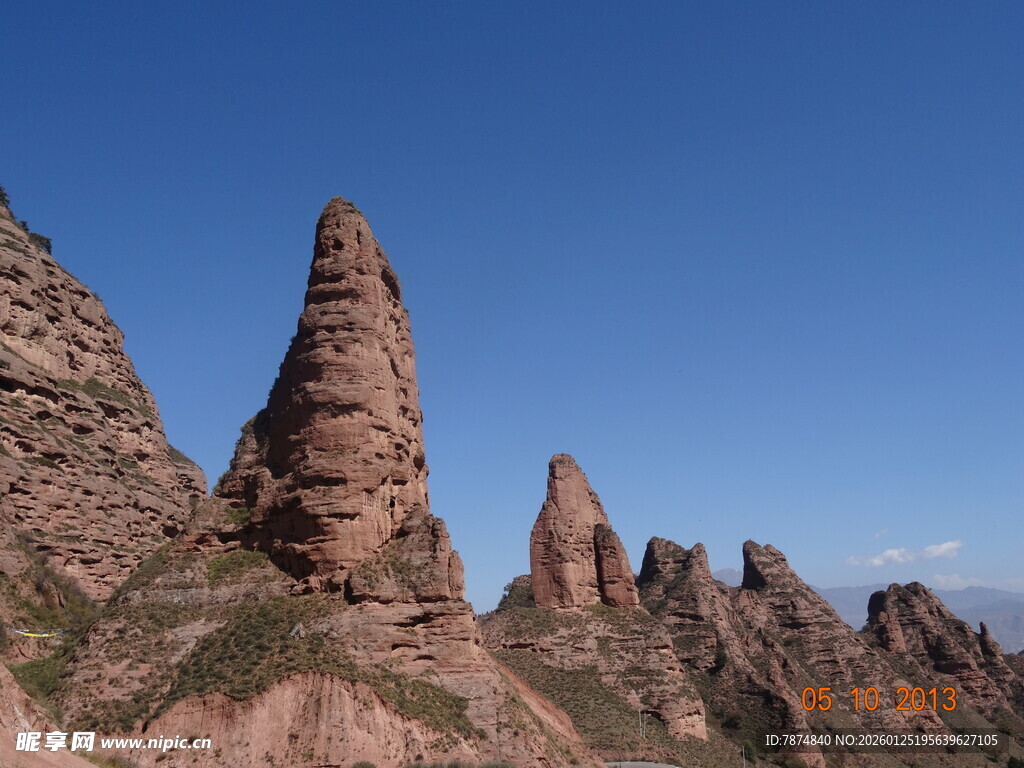 奇特岩石地貌景观
