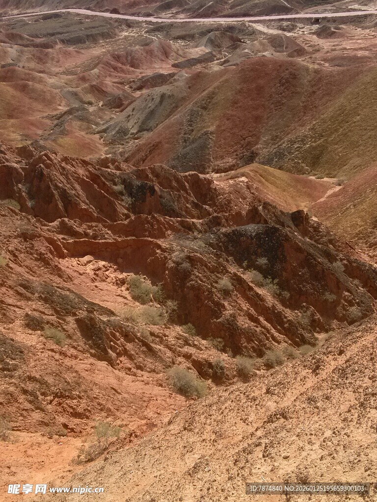 壮丽多彩的山地景观