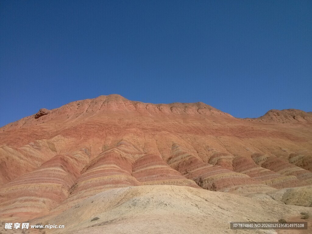 壮丽丹霞地貌景观