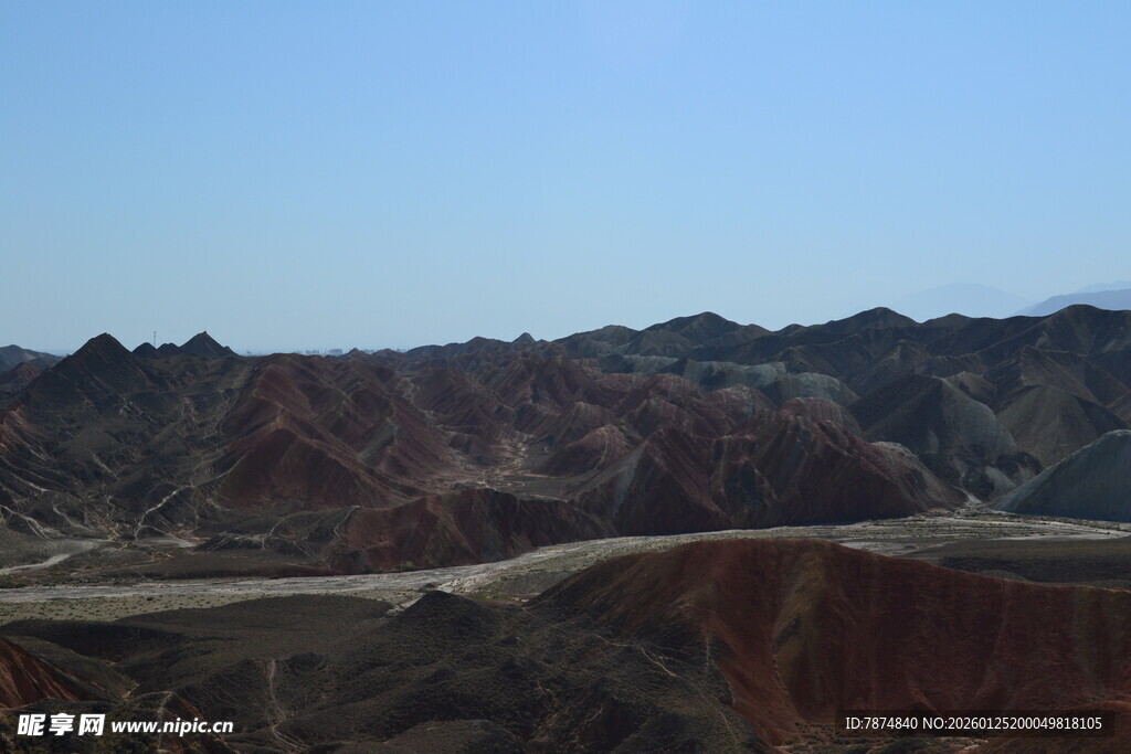 壮丽多彩的山地景观