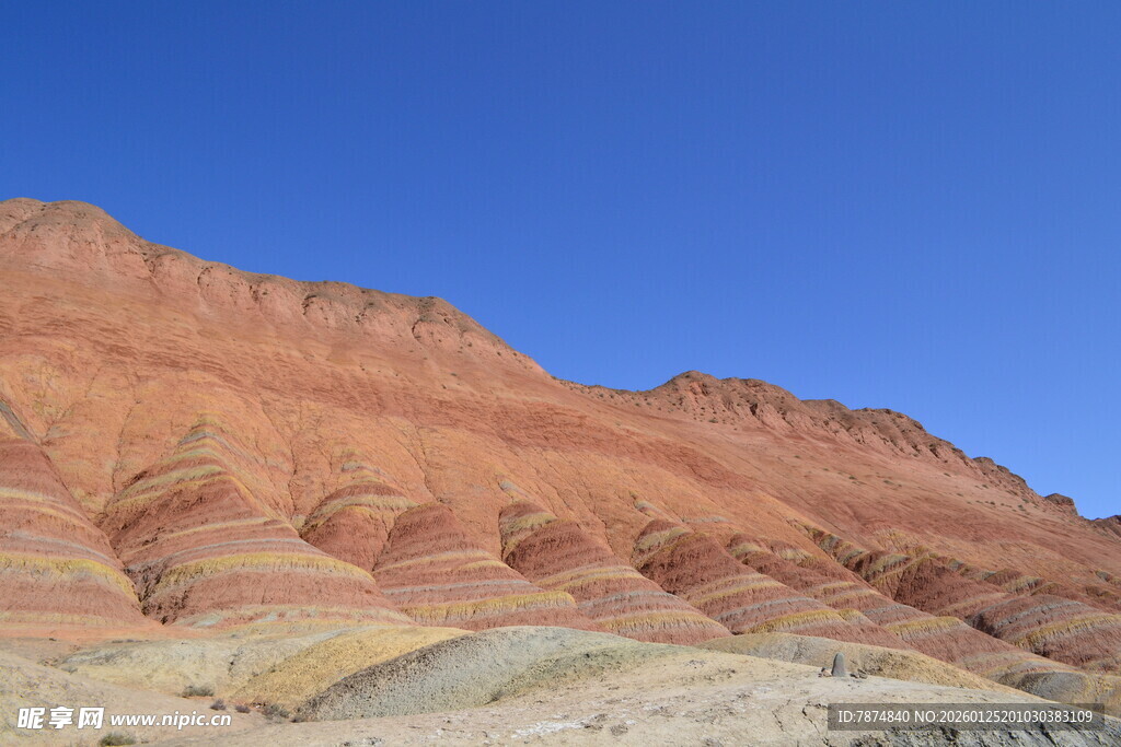 壮丽丹霞地貌景观