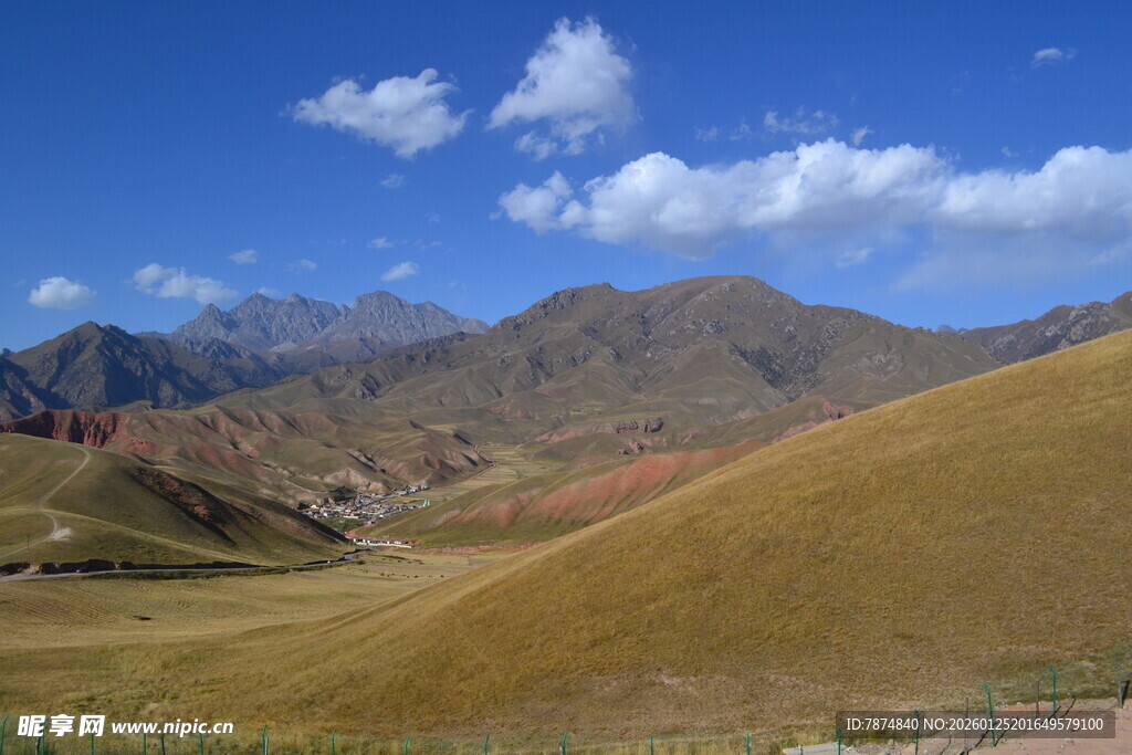 壮美山地自然风光