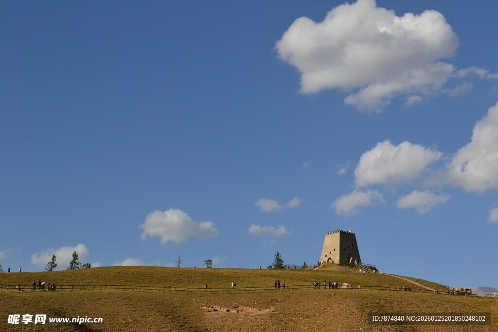 草原上的孤塔