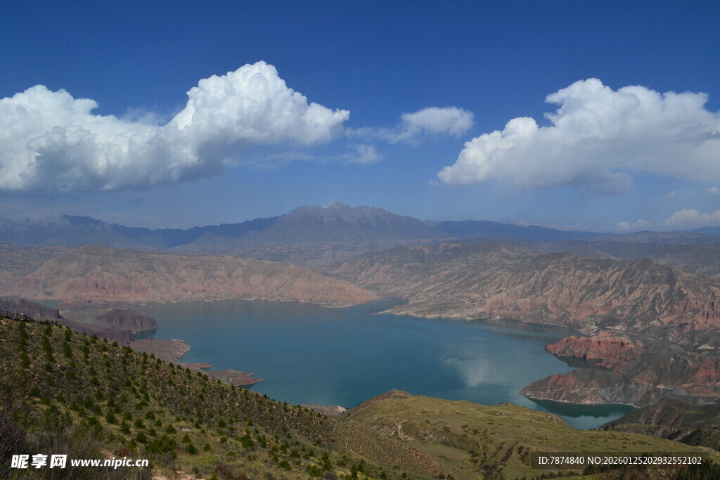 壮美山水湖景风光