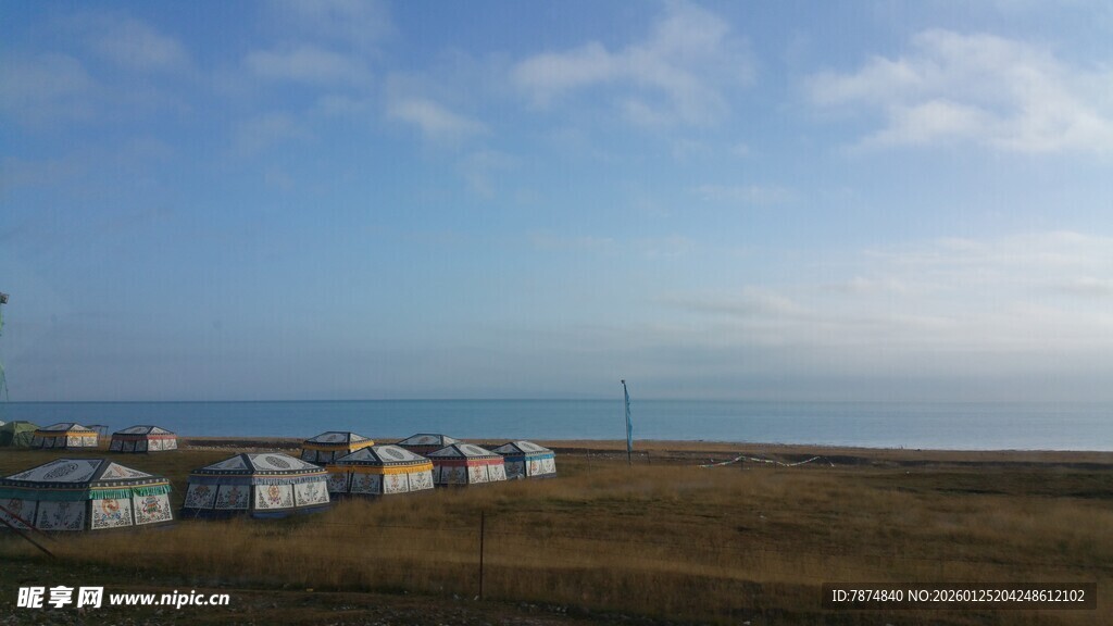 海边小屋 宁静的户外景致