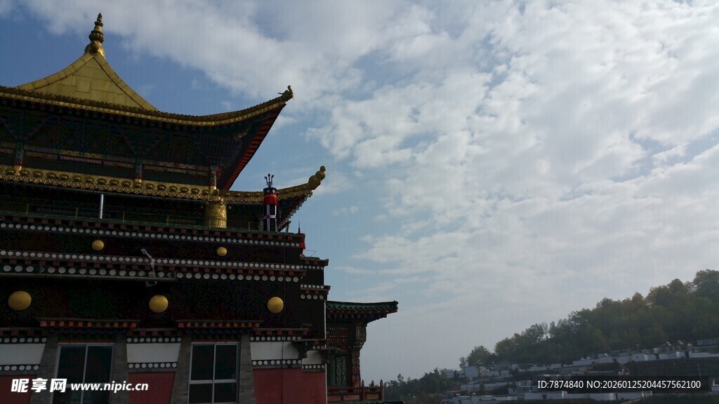 中式古建筑 飞檐翘角之美