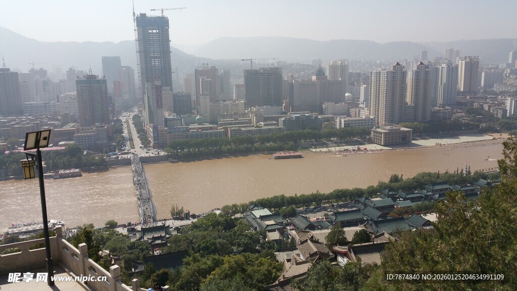 重庆城市江景风光