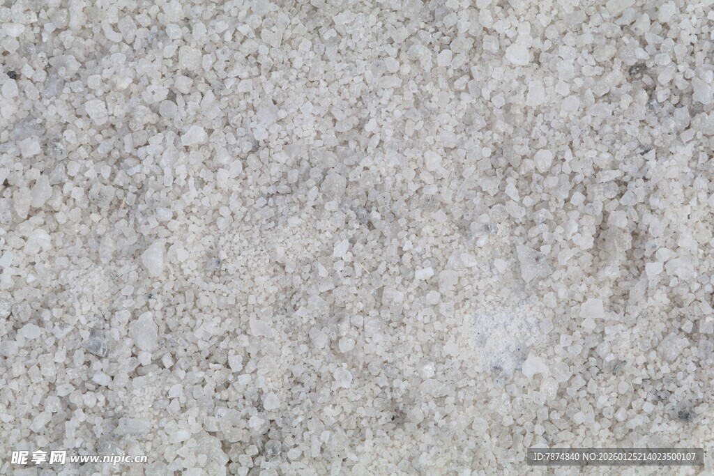 灰白砂石纹理特写