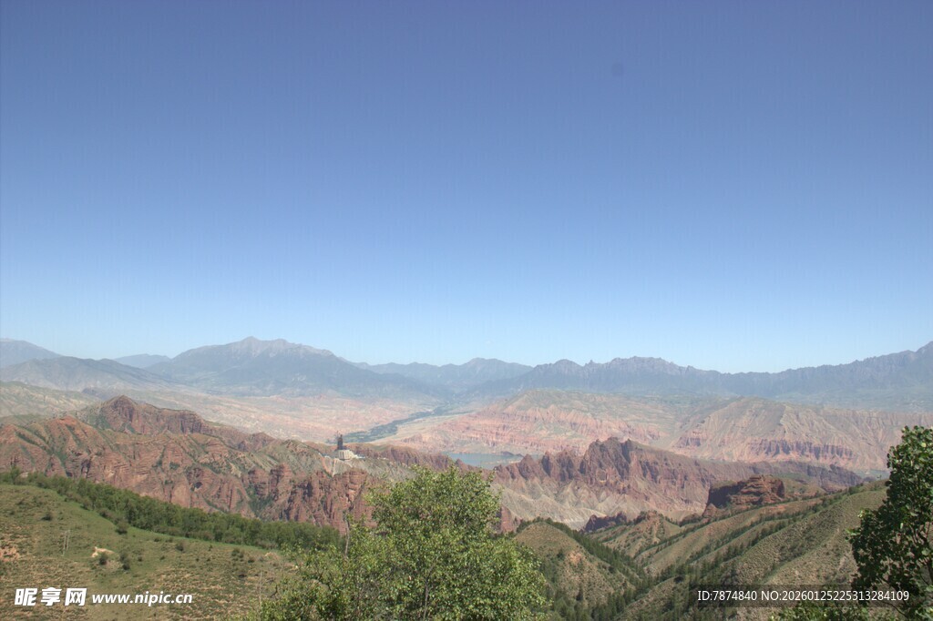 壮丽峡谷自然风光美景