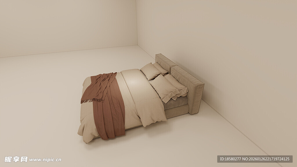 简约风条纹拼接抱枕