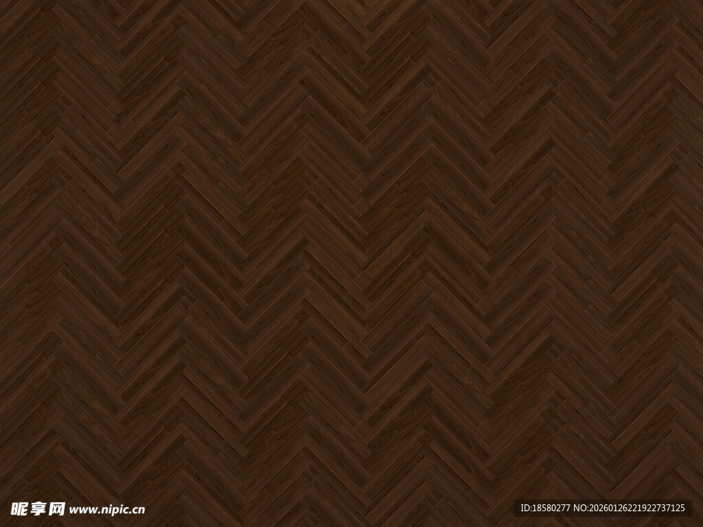 深棕色人字形纹理背景