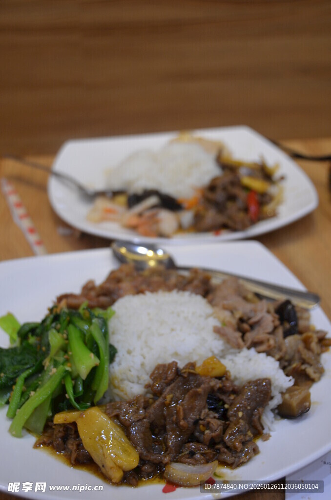 美味牛肉盖饭套餐