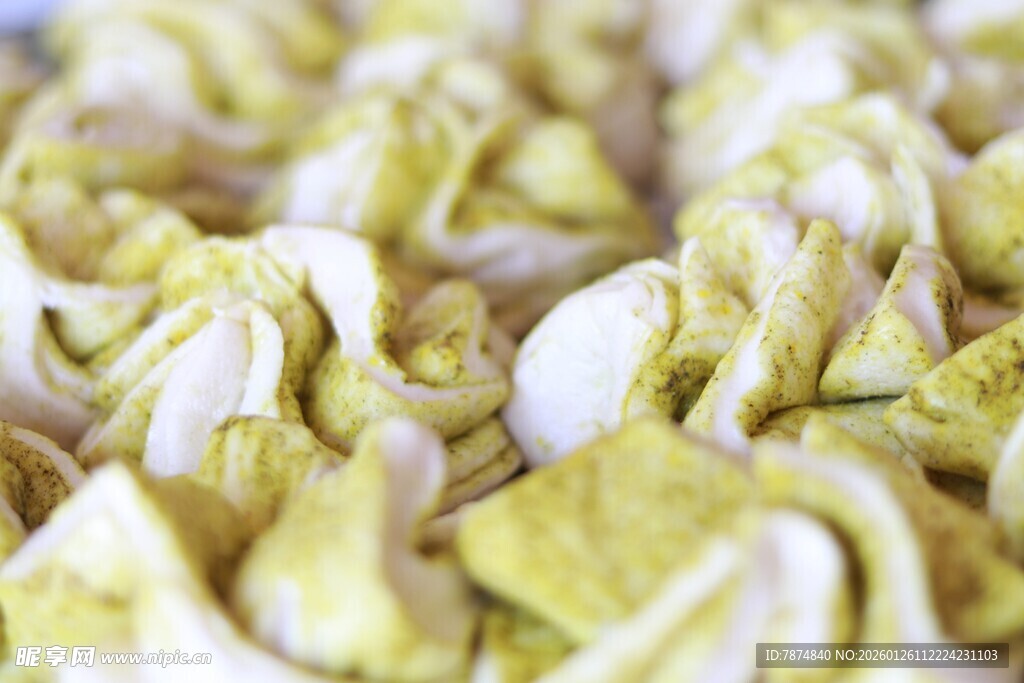 鲜嫩卷心菜特写