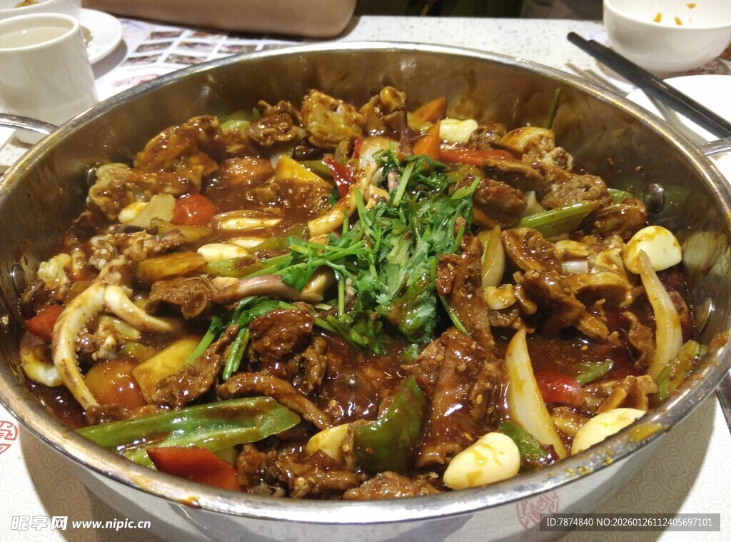 美味干锅菜品展示