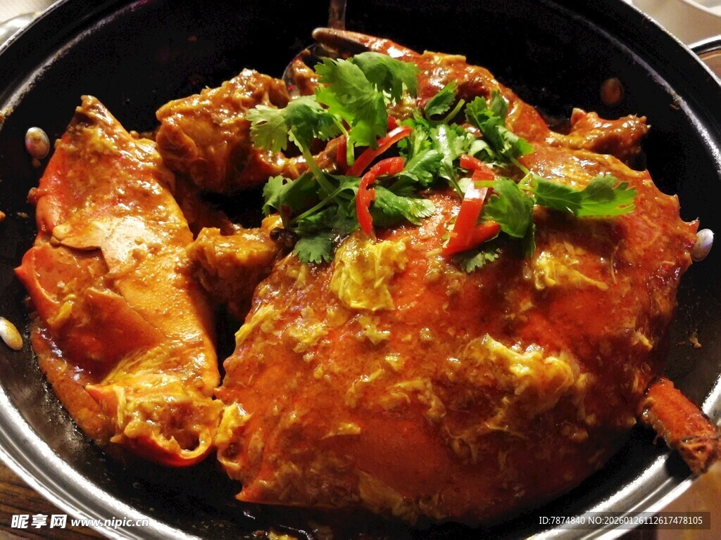 香辣美味大螃蟹