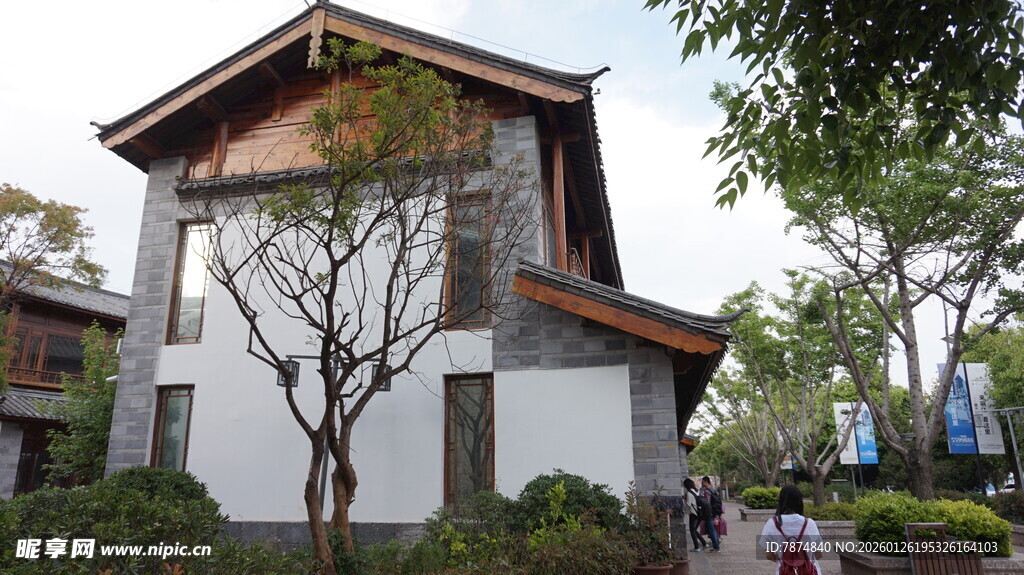 中式传统建筑景观