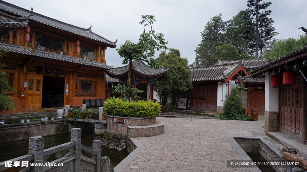 古雅中式庭院景致
