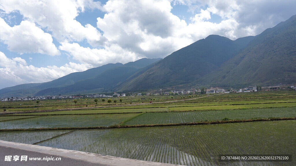 田园山水风光美景