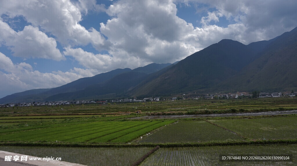 田园山色风光美景