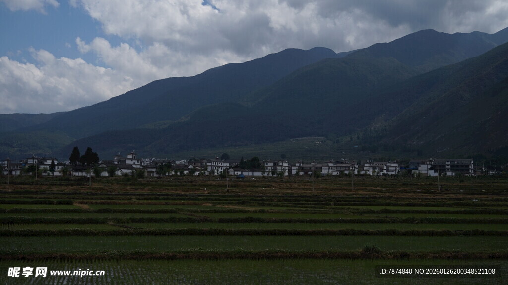 田园山色美景