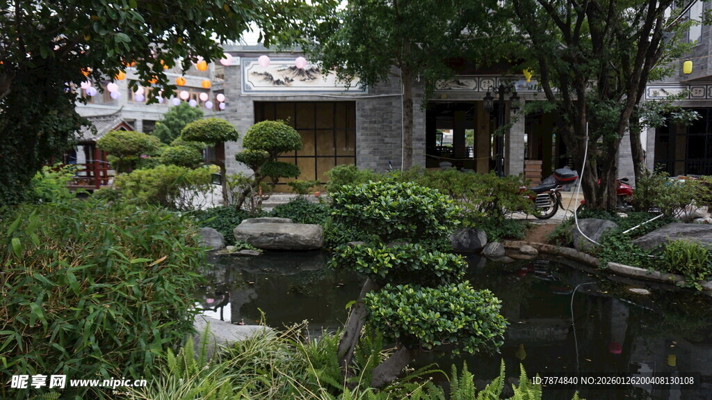 日式庭院景观 静谧雅致