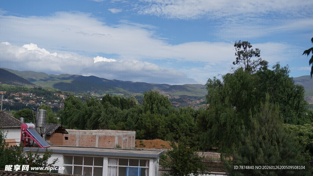 山间村落风景
