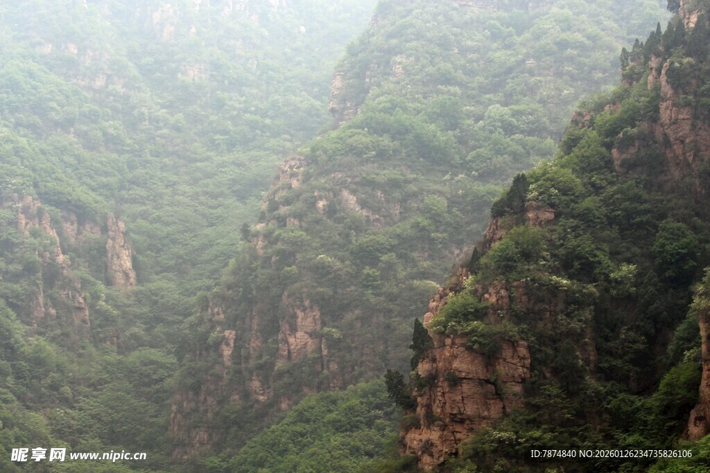 石林峡壮丽山谷景观