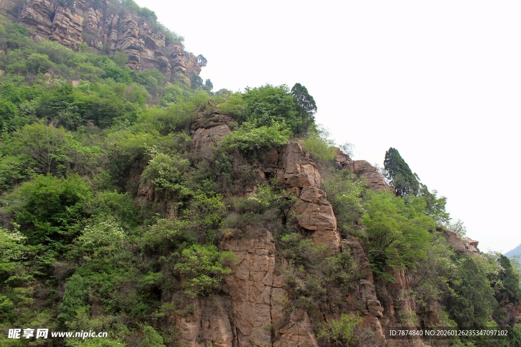 石林峡山峦绿植景观