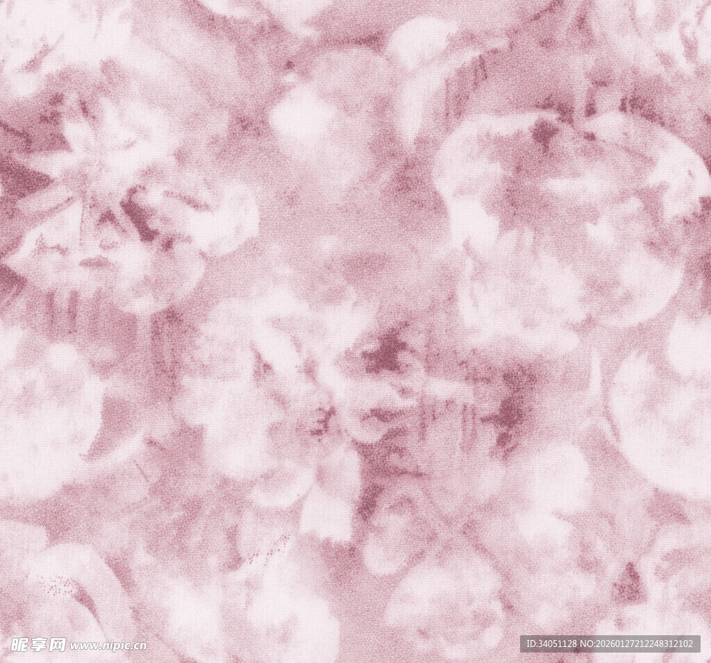 粉色花卉纹理背景图案