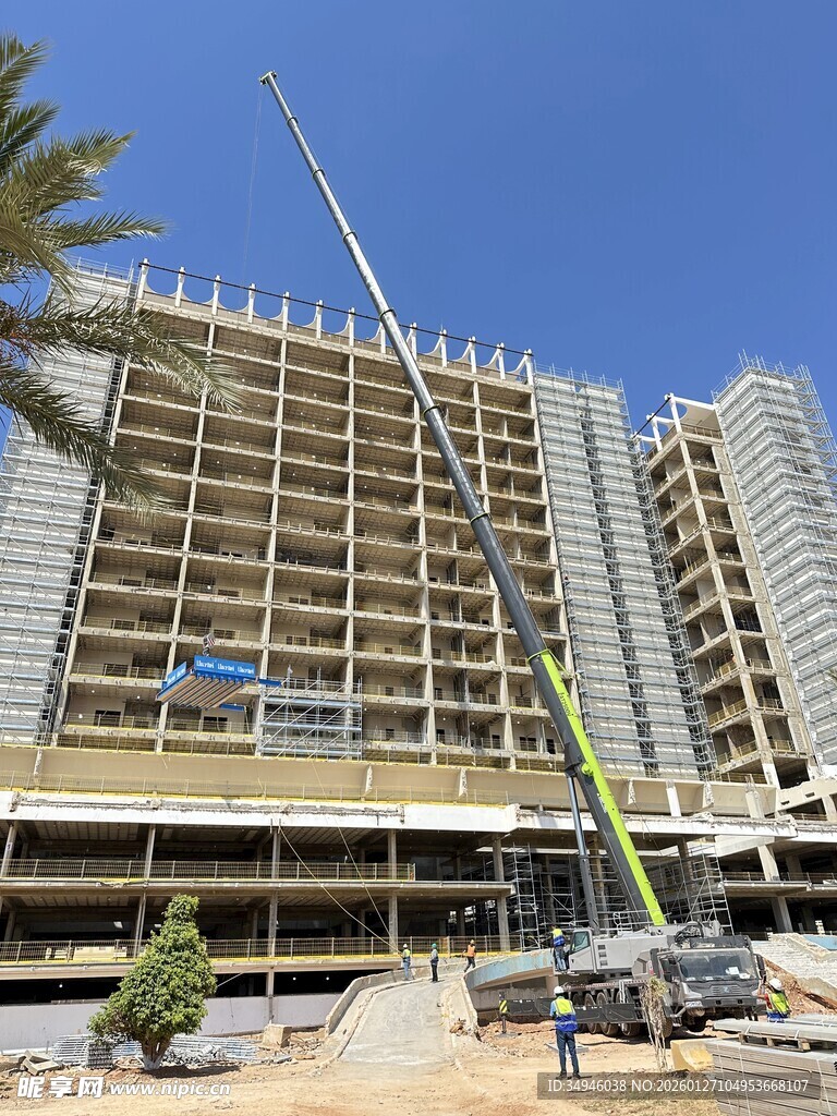 高楼建设现场