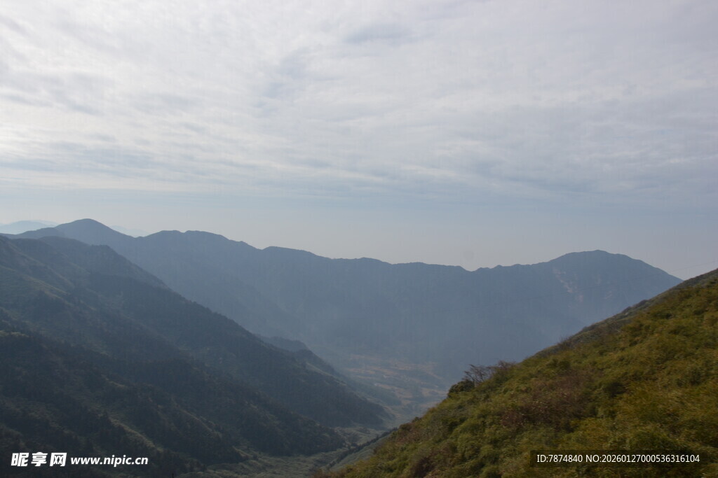 衡山山间美景