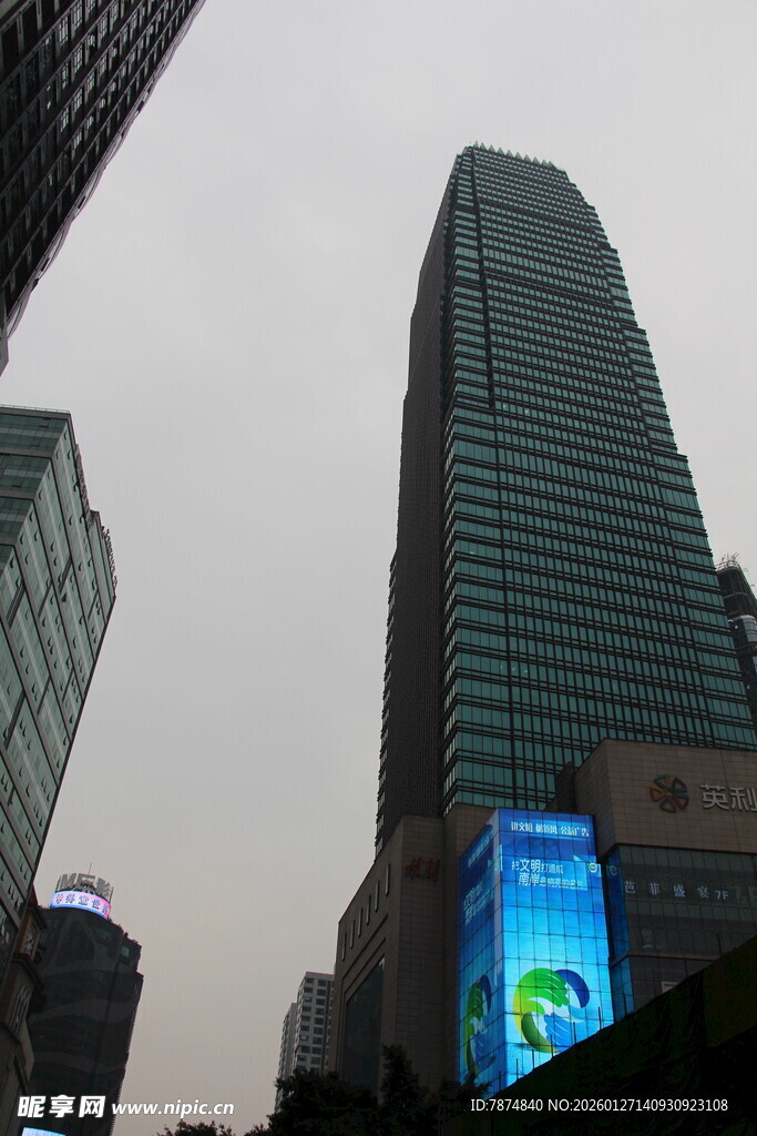 都市高楼大厦景观