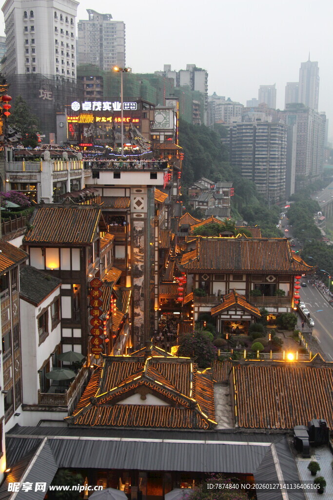山城特色建筑景观