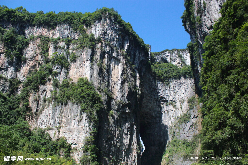 壮丽峡谷风光