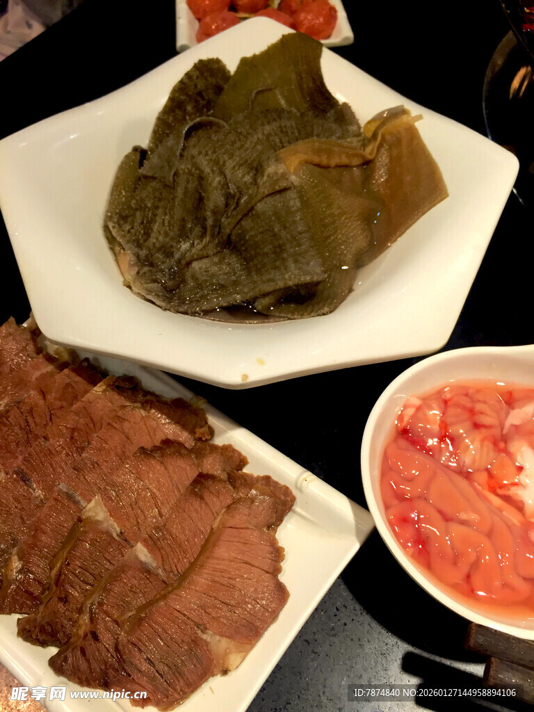 美味传统菜肴组合