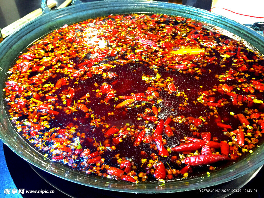 麻辣鲜香的诱人火锅锅底