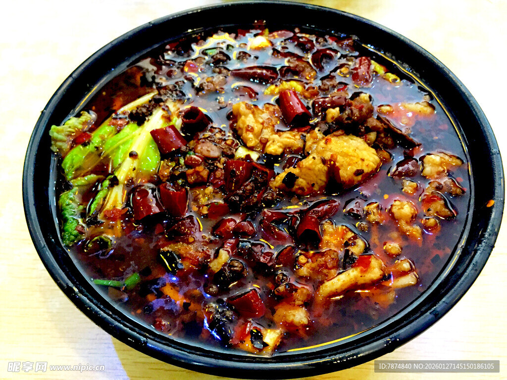 香辣过瘾的美味水煮肉片