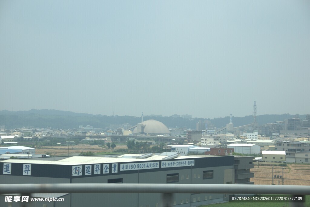 城市远景建筑景观