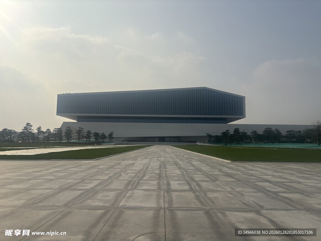 现代大型建筑外观景观