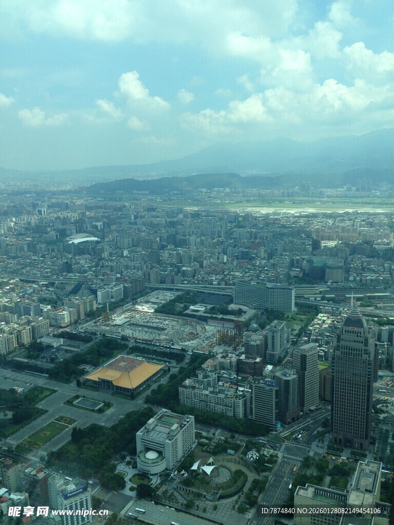 城市俯瞰景观