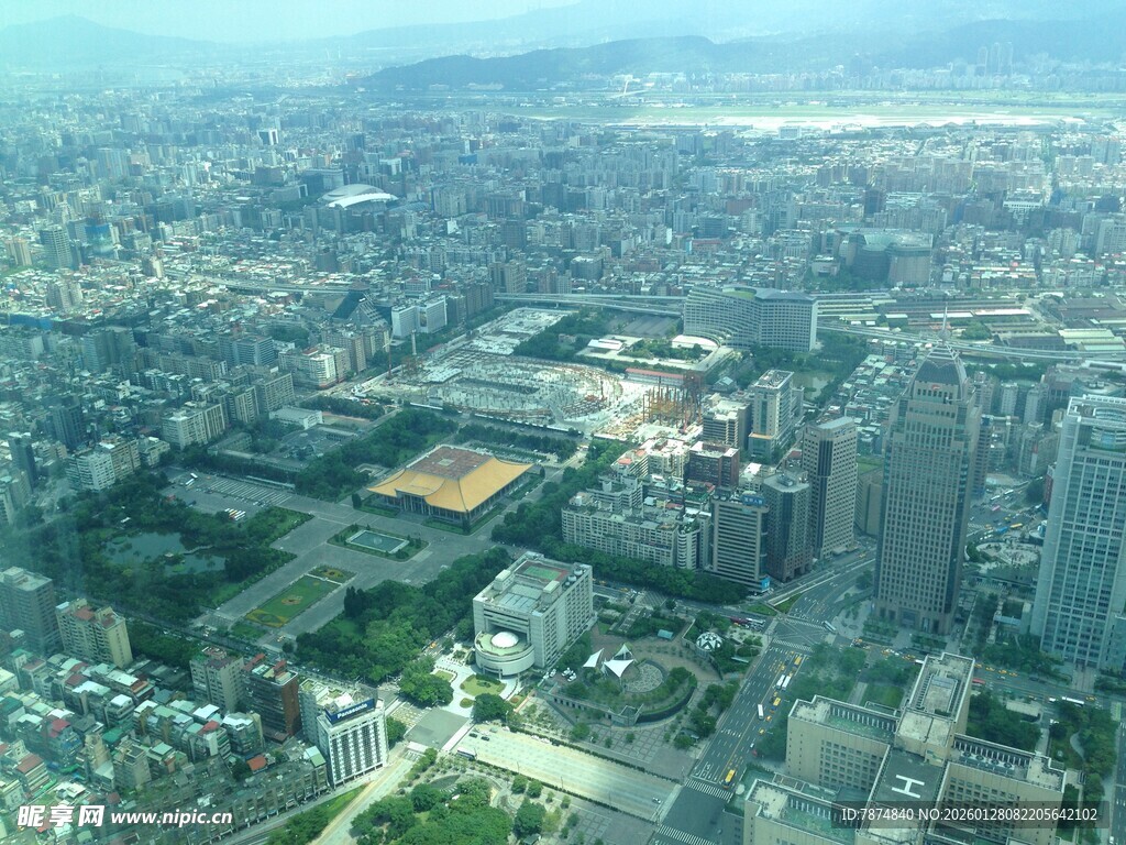 城市俯瞰景观