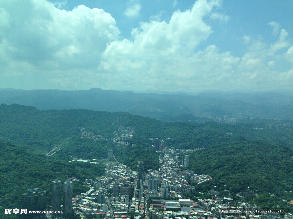 俯瞰山城美景