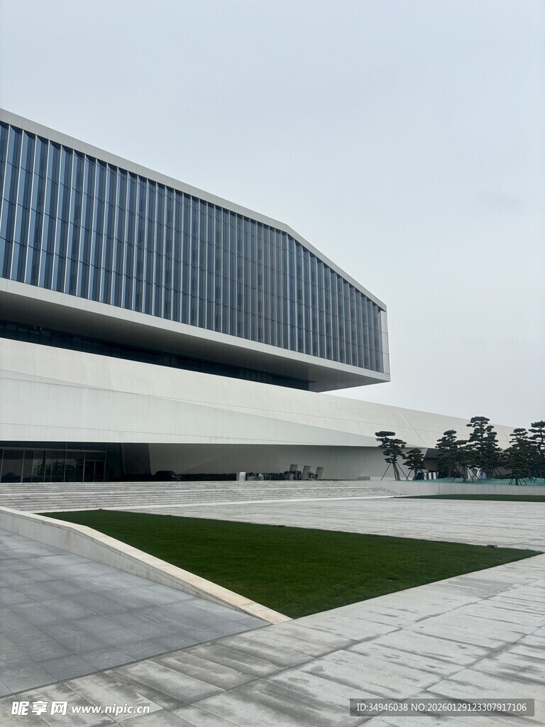 现代风格建筑外观景观