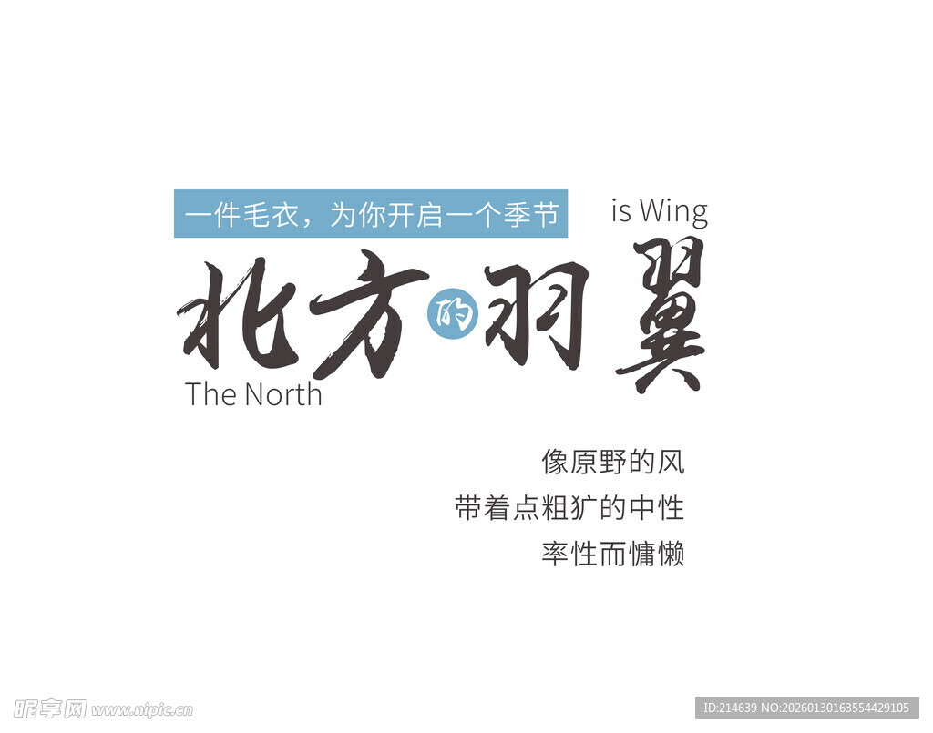 北方羽翼公司标志展示