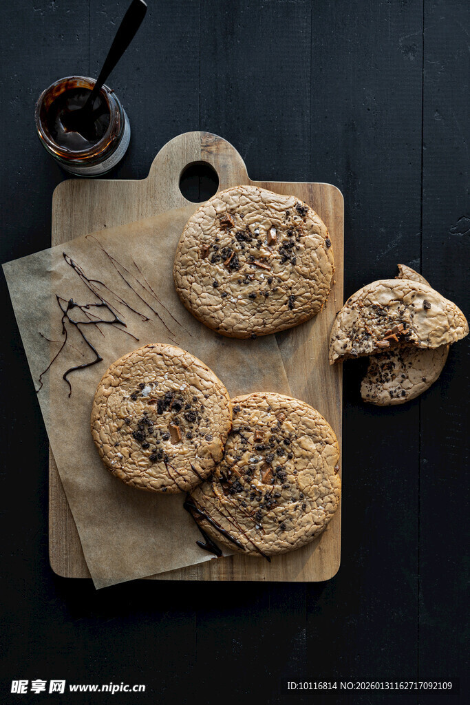 巧克力曲奇饼干