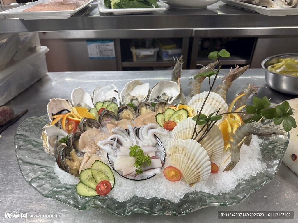 豪华海鲜刺身拼盘